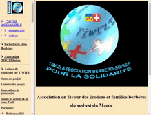 Tablet Screenshot of ecoliers-berberes.info
